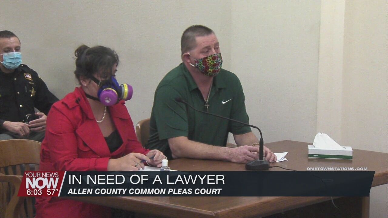 Arson suspect requests change in counsel from the court